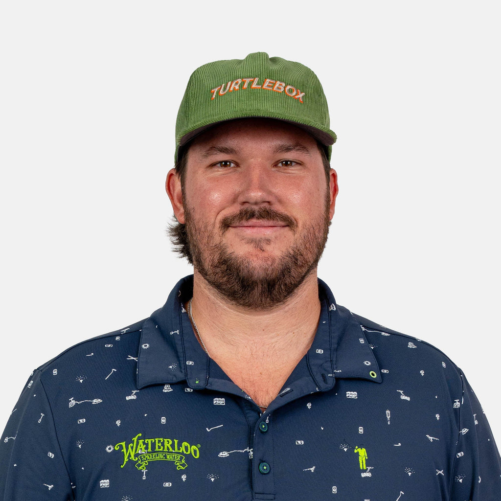 Olive Corduroy Hat
