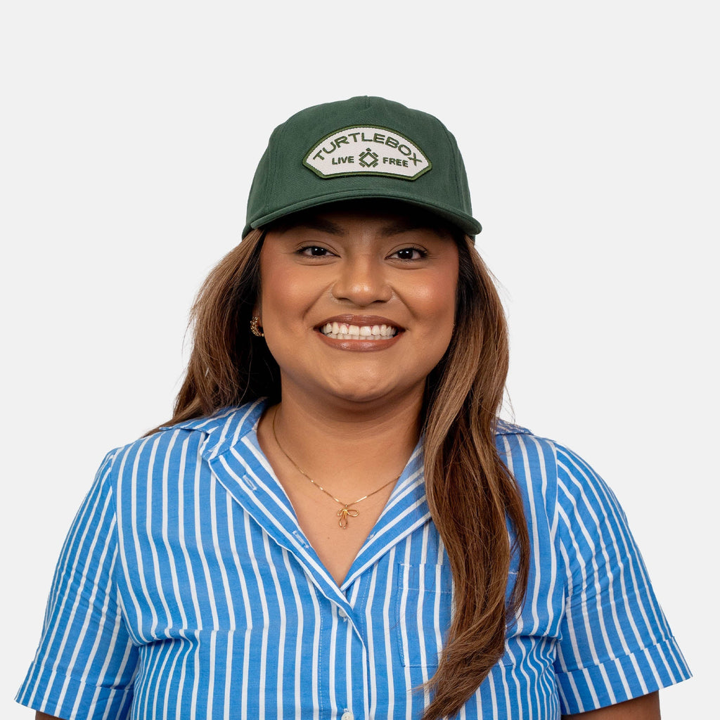 Forest Turtle Green Hat