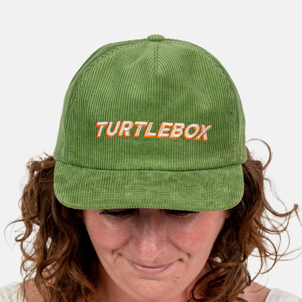 Olive Corduroy Hat