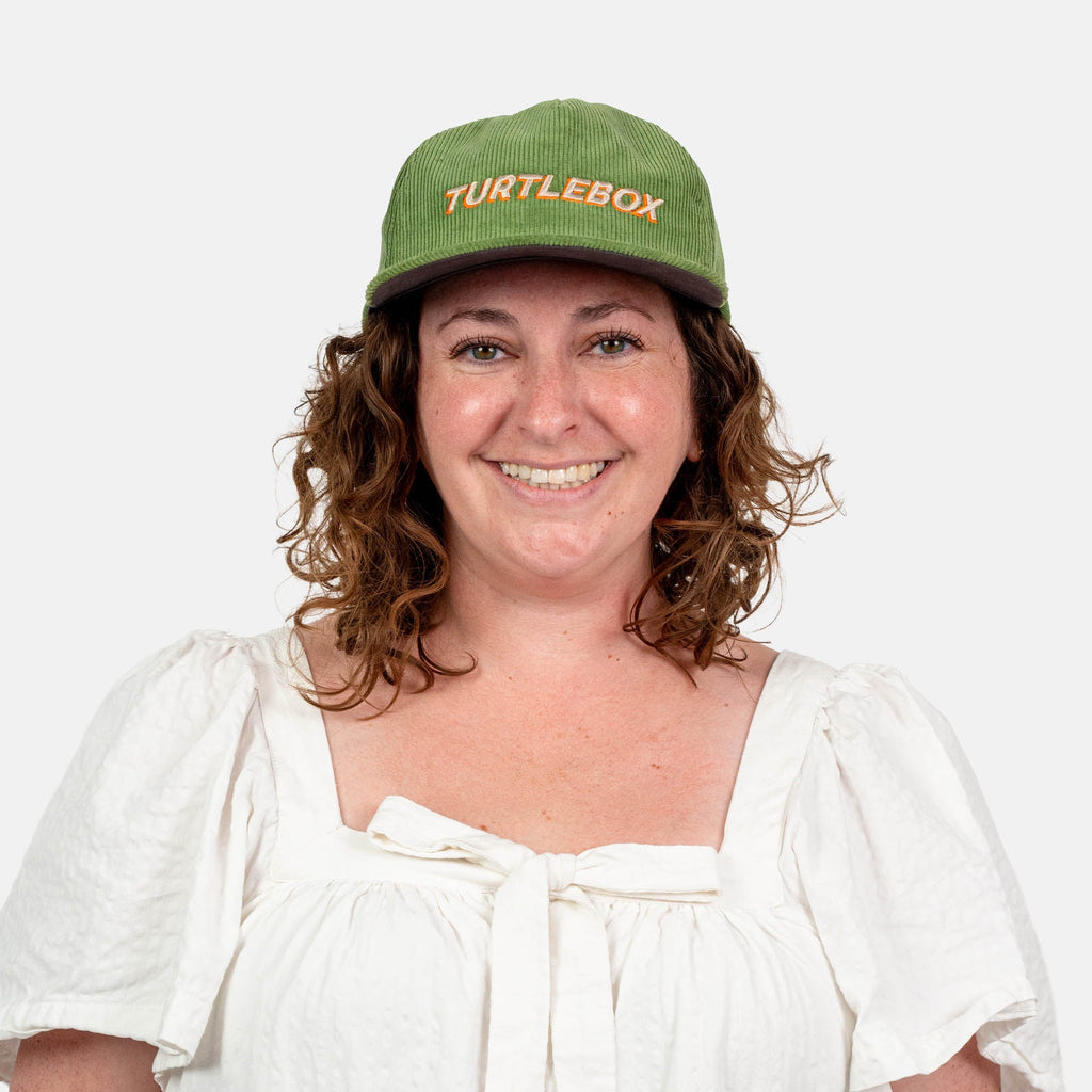Olive Corduroy Hat