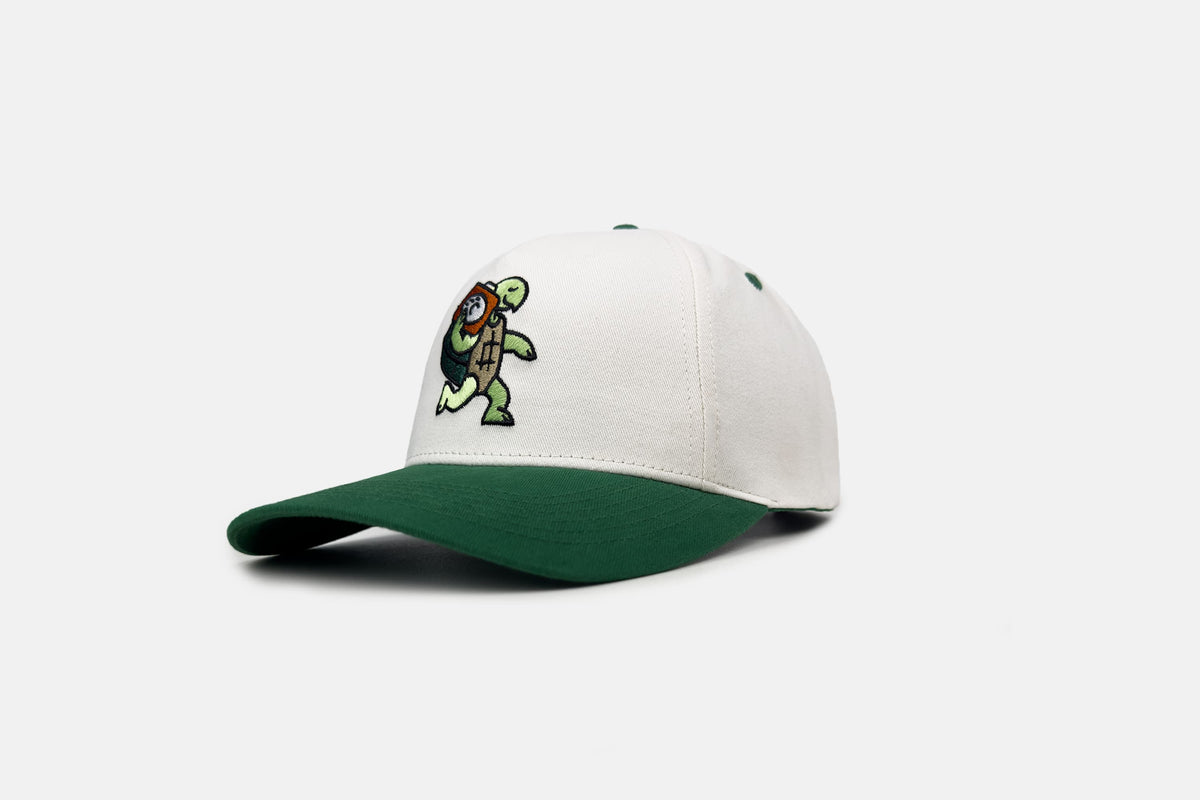 Jammin' Turtle Cap White