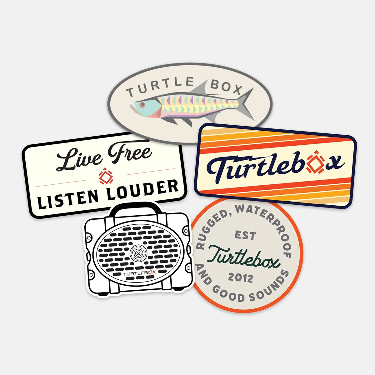 Sticker Pack - Turtlebox Classic