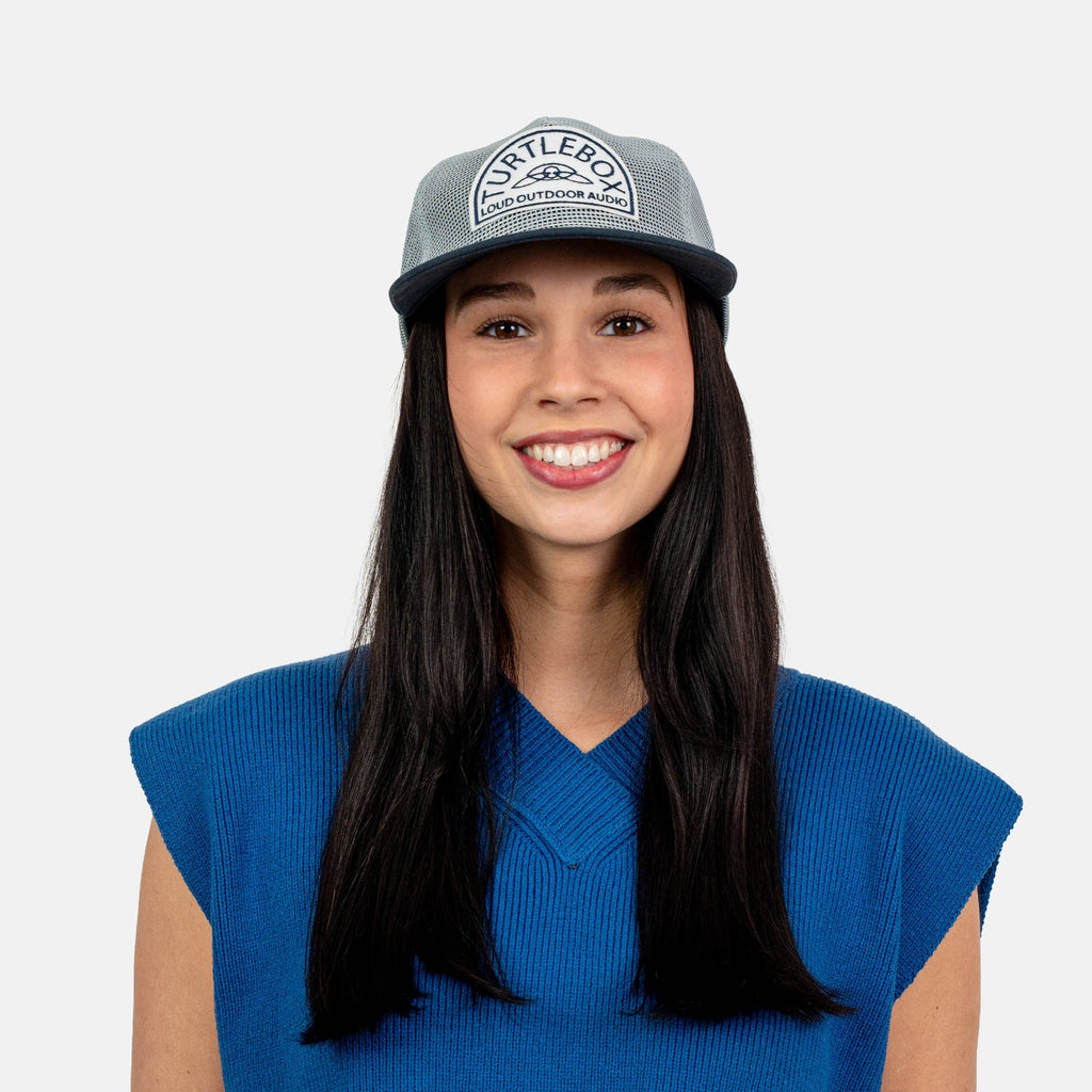 All Mesh Blue Cap