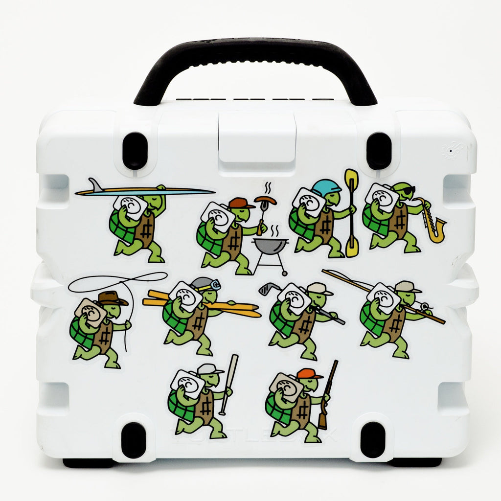 Sticker Pack - Jammin Turtles